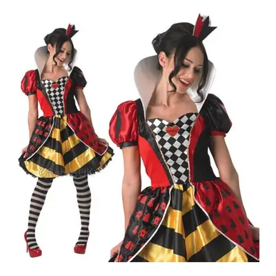 Rubie's Alice in Wonderland Red Queen Ladies Costume Fancy Dress Large