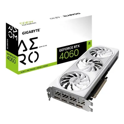 GIGABYTE Video card RTX GV-N4060AERO OC-8GD GDDR6 PCI-E 4.0 x