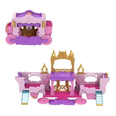 Disney Princess Carriage to Castle in Playset with Aurora Figure