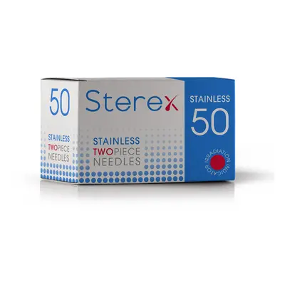 Sterex Stainless Needles Two Piece F4S Short (50)