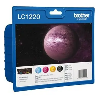 Brother LC-1220VALBP Black, Cyan, Magenta, Yellow ink cartridge