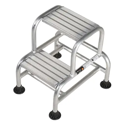 500mm Tall Stable Steps Sturdy Aluminium Frame 500mm Wide Tread Step Ladder