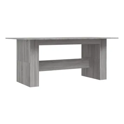 (grey sonoma) vidaXL Dining Table Kitchen Dinner Table Dining Room Table Engineered Wood