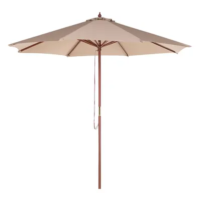 Garden Parasol ? 2.7 m Sand Beige TOSCANA