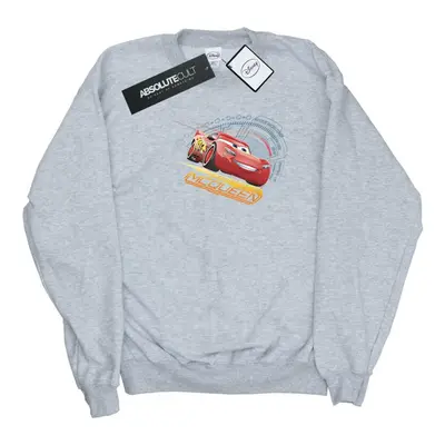 (3XL, Sports Grey) Disney Mens Cars Lightning McQueen Sweatshirt