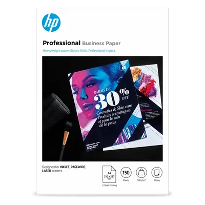 HP 3VK91A printing paper A4 (210x297 mm) Gloss White