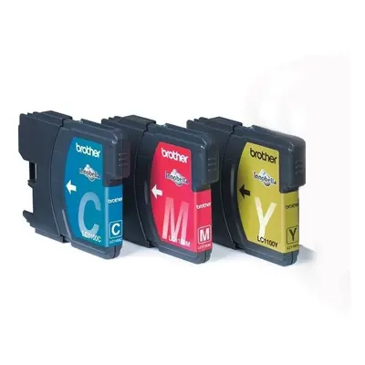 Brother Voordeelverpakking Lc-1100c,m,y Cyan,magenta,yellow Ink Cartridge