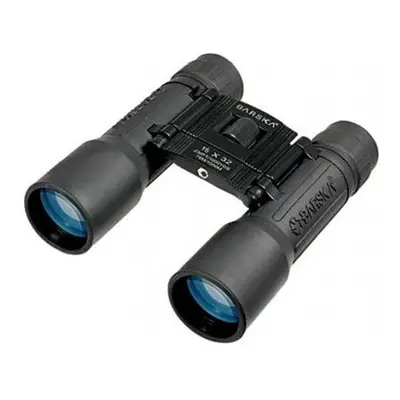 Barska Optics - Binoculars AB10115 16x32 Lucid View- Black Compact- Blue Lens- Clam