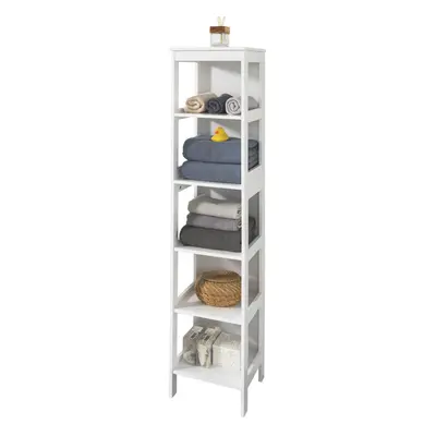 SoBuyÂ® BZR14-W, Tiers Bathroom Shelf Bathroom Storage Shelf Cabinet