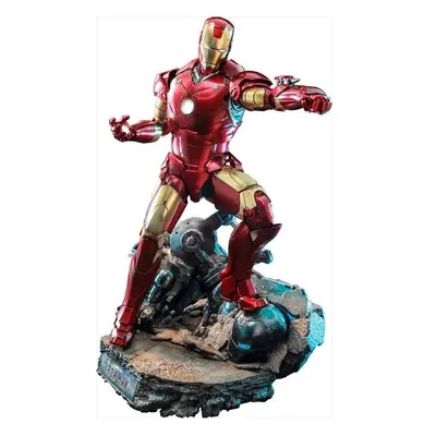 Figure Hot Toys MMS664D48 - Marvel Comics - Iron Man - Iron Man Mark III 2.0 Deluxe Version