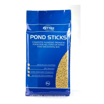 Pettex Premium Complete Natural Pond Sticks Fish Food, kg, transparent