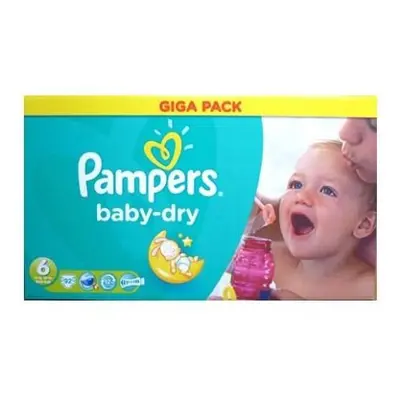 Pampers Baby Dry Giga Pack Size Giga Pack Nappies