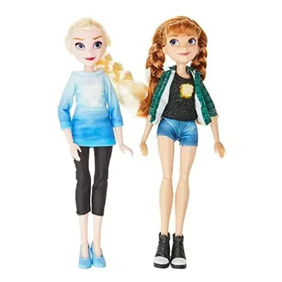 Disney Princess Ralph Breaks the Internet Movie Dolls, Elsa and Anna Dolls with Comfy Clothes an