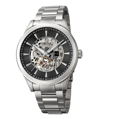 Festina F20536/4 Silver Automatic Skeleton Men's Watch