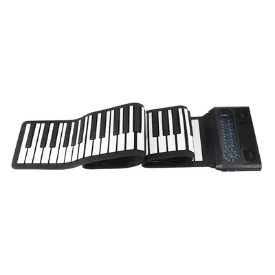 88 Keys Professional Hand Roll Up Keyboard Piano Built in Dual Speakers