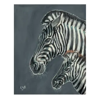 Louise Brown (Z is for Zebra) x x 4cm Canvas Print