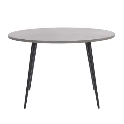 Dining Table ODEON cm cm Concrete Effect Grey