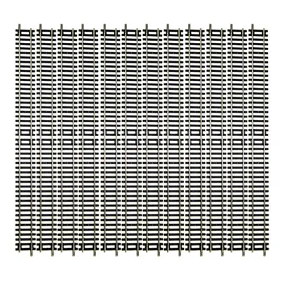 HORNBY Track R601 12x Double Straights Pack