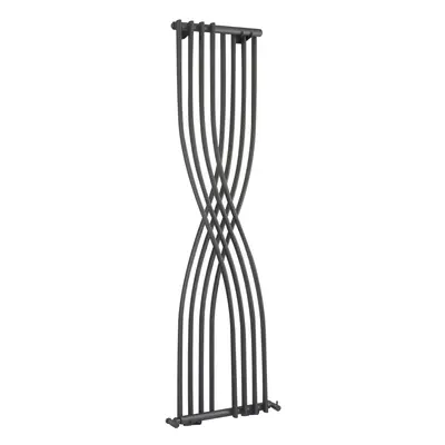 Curved Designer Radiator - 1775mm x 450mm - BTU - Anthracite