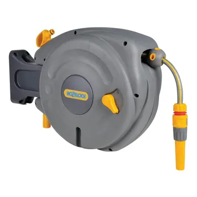 Hozelock Wall Mounted Hose Reel with m Hose "Auto Reel"