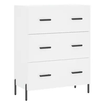 vidaXL Sideboard Storage Cabinet Cupboard Side Cabinet White Engineered Wood