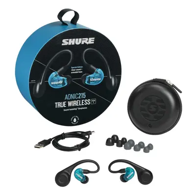 (Blue, Bluetooth) Shure AONIC True Wireless Sound Isolating Earphones