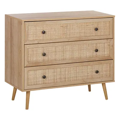 Chest of Drawers PONCA Light Wood