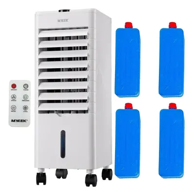 Evaporative Portable Air Cooler 4L 75W Hour Timer Remote Control