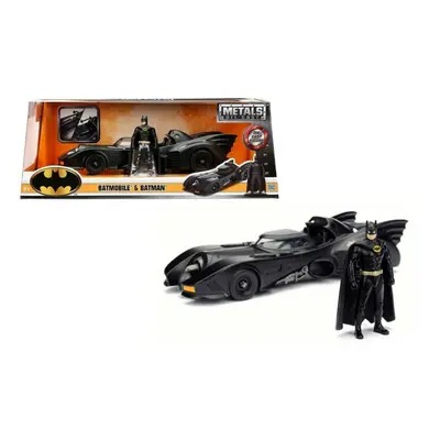 METALS BATMAN BATMOBILE W/FIG 1/24 VEHICLE (Net) (C: