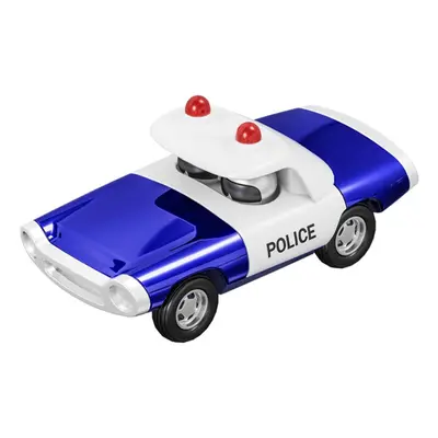 () Alloy Police Pull Back Diecast Car Model Toy for Gift Collection Home Decoration