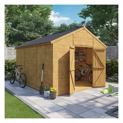 (Pressure Treated - 12x10, Windowless) BillyOh Expert Tongue and Groove Apex Workshop