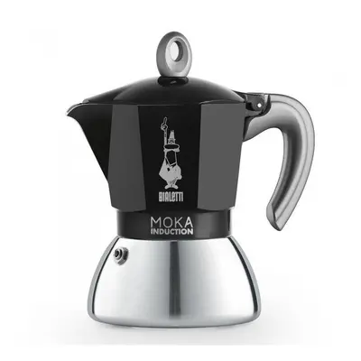 Coffee maker Bialetti Ã¢New Moka Induction 4-cup BlackÃ¢