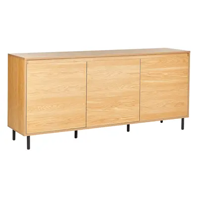 3 Door Sideboard NIKEA cm Light Wood