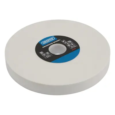 Draper GRINDING WHEEL 80G 200X25MM W Aluminium Oxide Bench Grinding Wheel, x 25mm, 80G, White