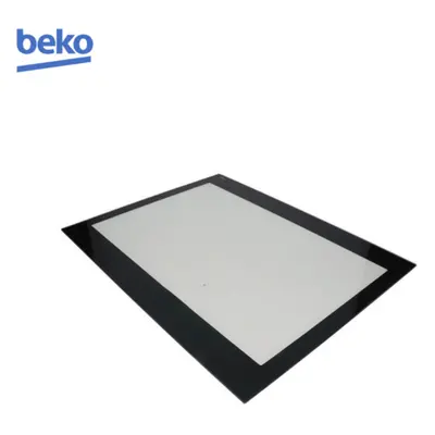 GENUINE BEKO BXDF29300Z Main Oven Inner Door Glass