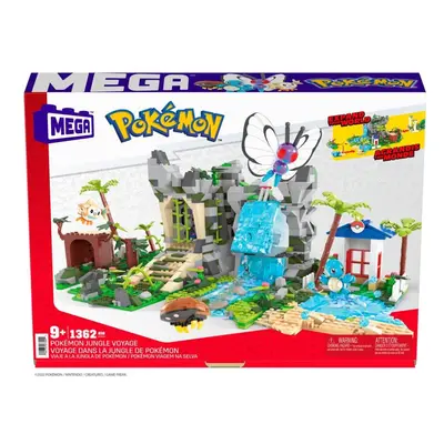 Mattel Pokemon Mega Construx Construction Set Pokemon Jungle Voyage