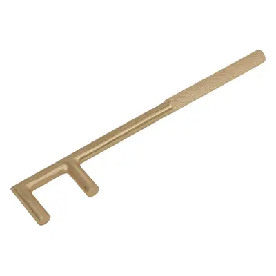 40 x 300mm Non-Sparking Valve Handle - Precision Cast - Beryllium Copper