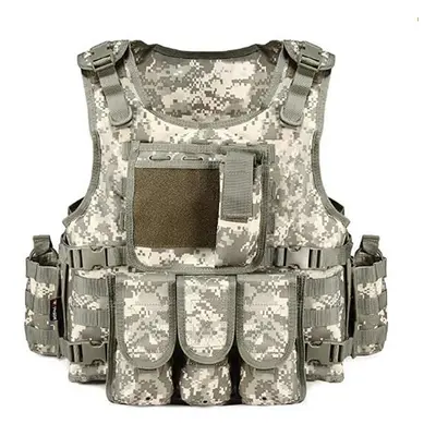 (acu Camouflage) Multi-functional Breathable Vest Outdoor Quick Disassembly