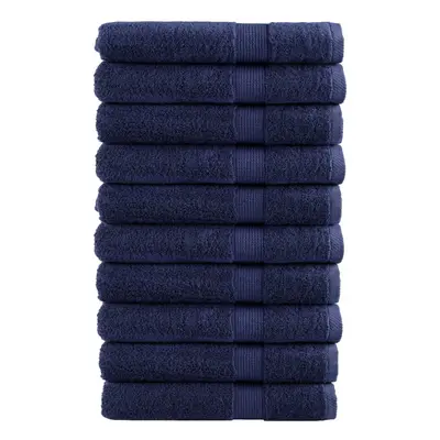 (navy blue, x cm/ pcs) vidaXL Premium Sauna Towels Guest Bath Towel pcs Gold 600gsm 100% Cotton