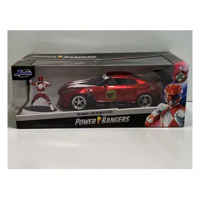 Power Rangers Red Ranger and Nissan GT-R R35 1:24 Jada 253255025