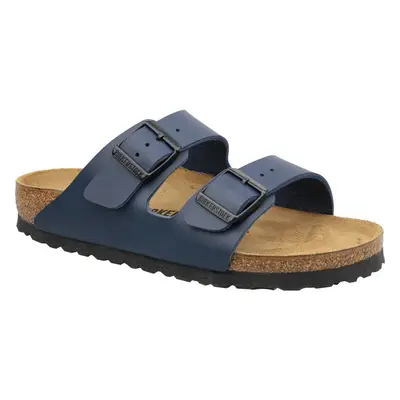 (3.5 (Adults')) Birkenstock Arizona Womens Navy Blue Shoes