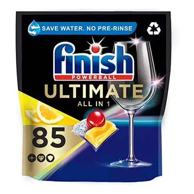 Finish Quantum Ultimate Dishwasher Tablets Lemon Scent, Tablets