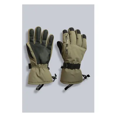 (M, Khaki Green) Animal Mens Edge Ski Gloves