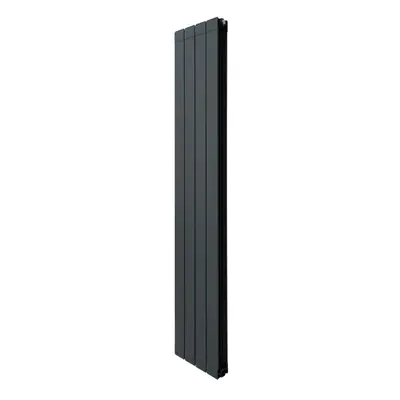 Aluminium Radiator - 1800mm x 315mm - Anthracite Grey