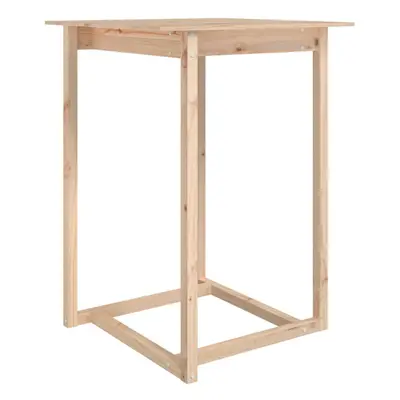 (Brown, x x cm) vidaXL Solid Wood Pine Bar Table Desk Multi Colours 60x60x110 cm/80x80x110 cm