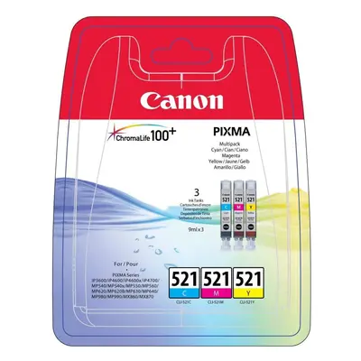 Canon - Ink Cartridge for printers (Cyan, Magenta, Yellow, Pixma MP560, Inkjet, Ã¢â 90%, -20 Ã