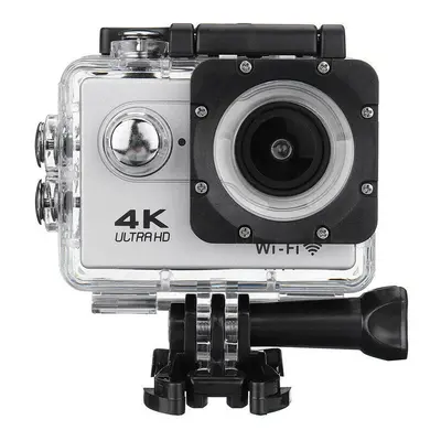 (Silver) WiFi 1080P W9C Waterproof HDMI Sports DV Car Action Sport Camera