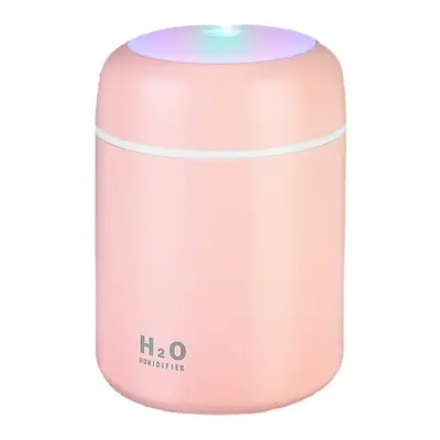 (Pink) 300ml Ultrasonic Electric Air Aroma Diffuser Humidifier Modes LED Night Light for Home Of