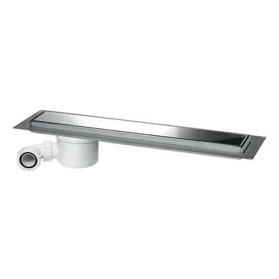 McAlpine CD600-P Slimline Polished Chrome Channel Drain - 600mm