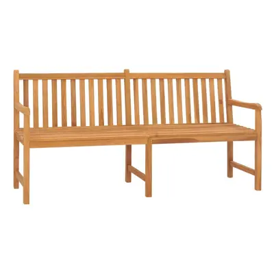 vidaXL Solid Teak Wood Garden Bench Wooden Bench Outdoor Terrance Seating